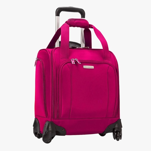Samsonite Bags Samsonite Spinner Underseat With Usb Port Dark Pink